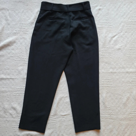 Wilfred tie-front High-waisted Business/Office Removeable Belted Trouser Pant - Picture 3 of 10